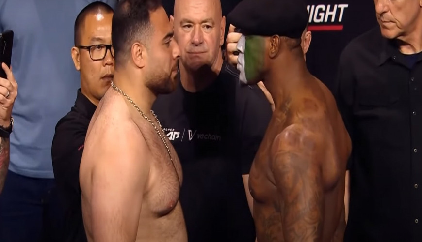 Bakıda ilk UFC qalibi Muhammed Usman oldu 