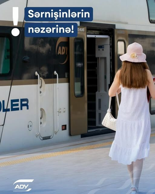 Bu marşrut üzrə qatarların qrafiki dəyişir