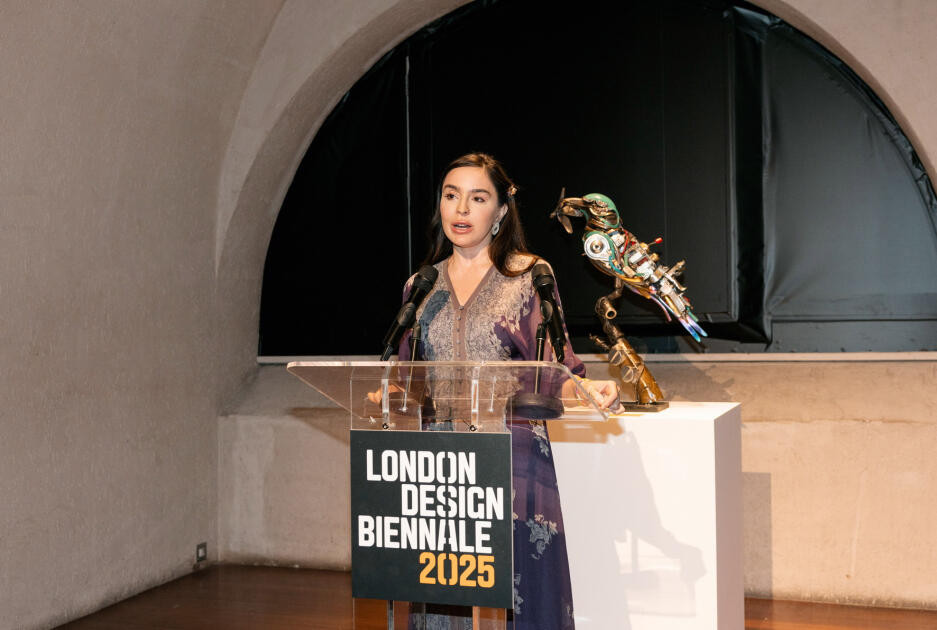 Leyla Əliyeva London Dizayn Biennalesində Azərbaycan MAMA “Ana təbiət” sərgisində iştirak edib – FOTO 