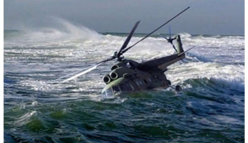 SON DƏQİQƏ: Göyərtəsində 5 nəfər olan helikopter DƏNİZƏ DÜŞDÜ 
