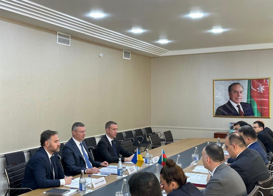 Azərbaycanla Ukrayna arasında protokol imzalandı – FOTO