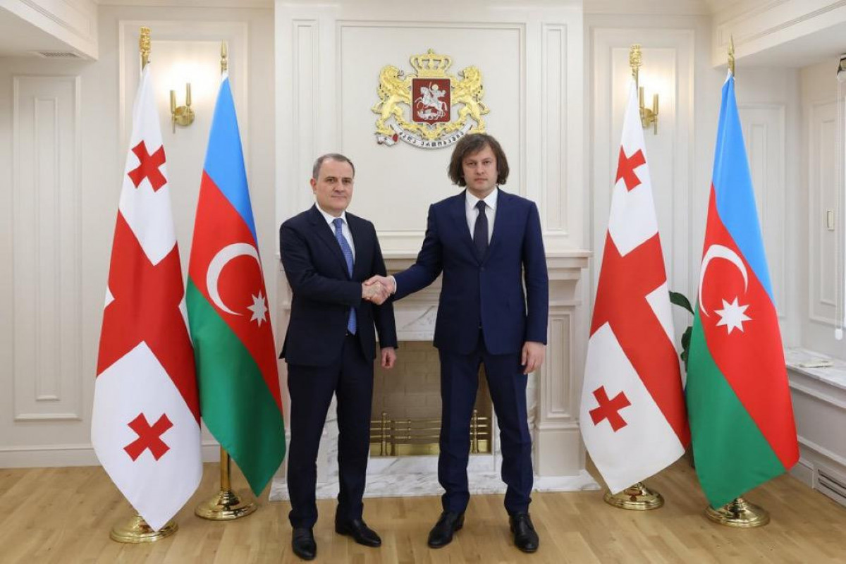 Kobaxidze Ceyhun Bayramovu qəbul etdi – FOTO