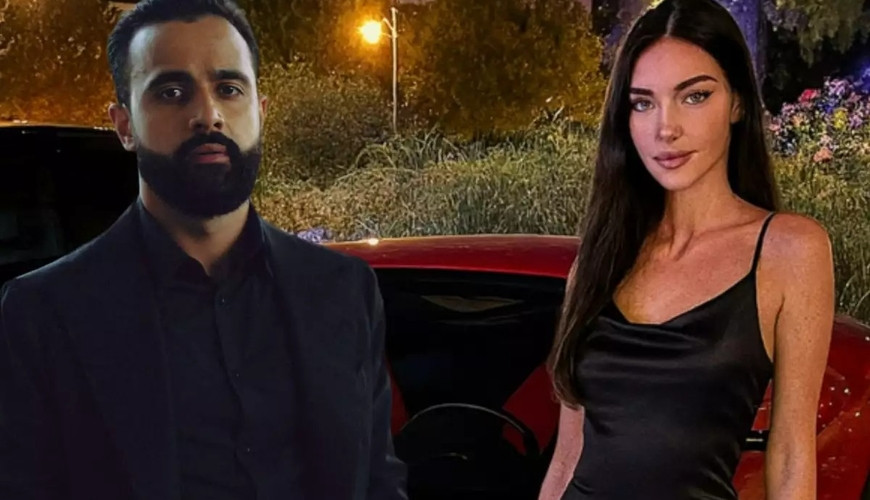 Hüseyn Həsənov “sevgilisi” ilə – FOTO 