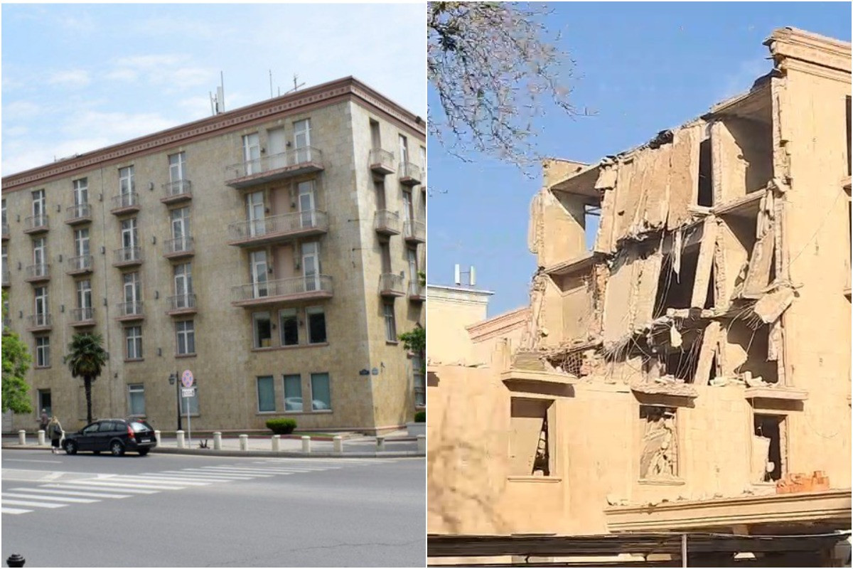 Bakıdakı məşhur hotel niyə sökülür? – VİDEO 