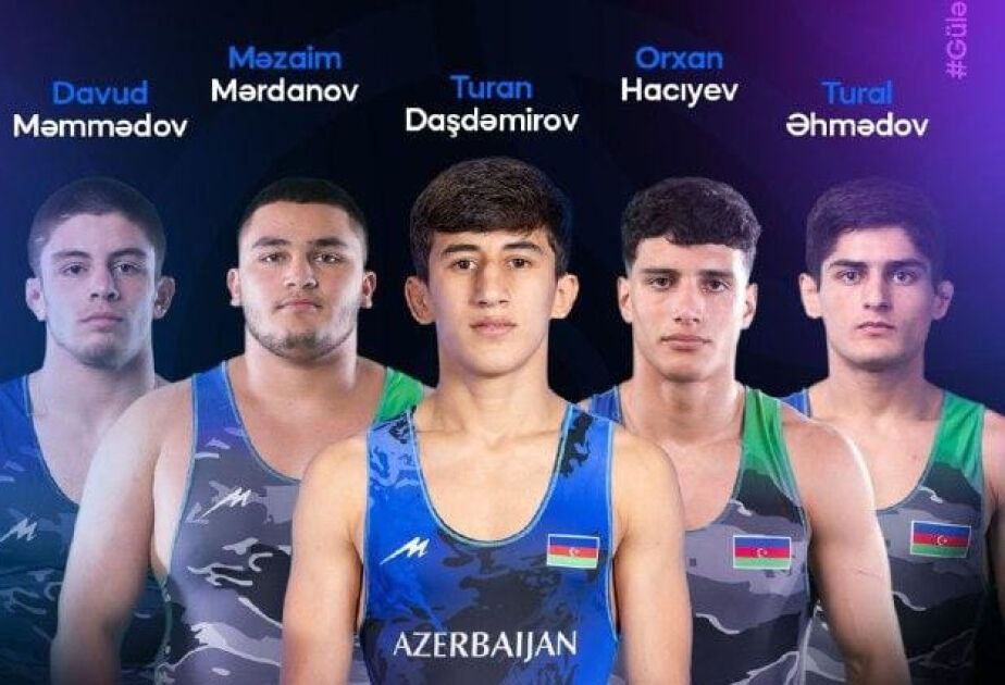 Üç güləşçimiz Avropa çempionatında gümüş medal qazandı