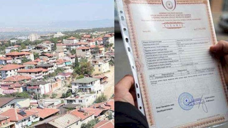 DİQQƏT! Evinin sənədi olmayan ŞƏXSLƏRİN NƏZƏRİNƏ….