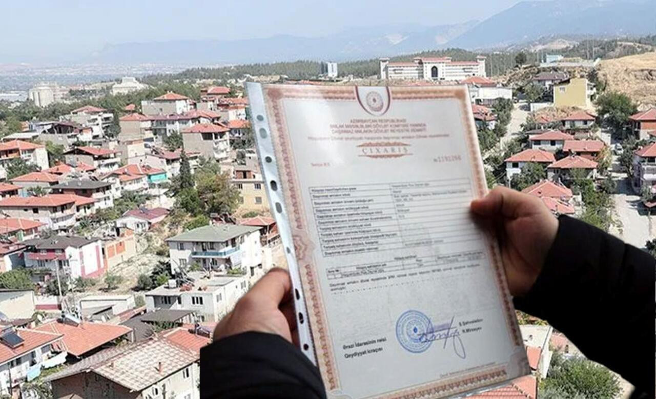 Sənədsiz ev sahiblərinə YENİ XƏBƏR: Bu dövlət qurumuna MÜRACİƏT ETMƏLİSİNİZ