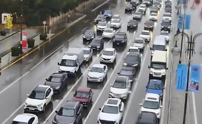 Bu yolda hərəkət məhdudlaşdırıldı