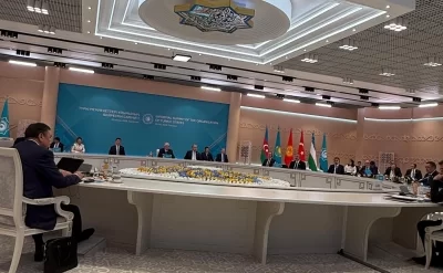 TÜRKPA Baş katibi TDT-nin Dövlət başçılarının Zirvə görüşündə iştirak edir - Foto