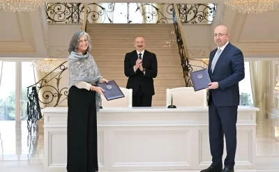 Azərbaycan və UN-Habitat WUF13 standartlarının gələcəkdə tətbiqi ilə bağlı Niyyət Məktubu imzalayıb