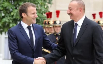 Makrondan İlham Əliyevlə bağlı PAYLAŞIM