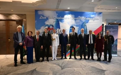 Buxarestdə Azərbaycanın Müstəqillik Gününə həsr olunmuş tədbir keçirildi - FOTO