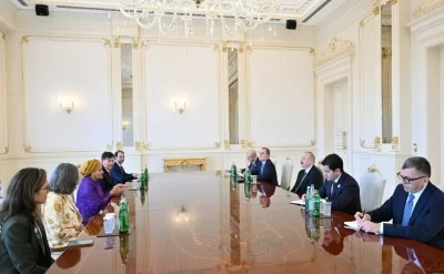 Prezident İlham Əliyev Amina Mohammedi qəbul etdi