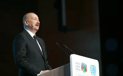 İlham Əliyev WUF13-ün bütün iştirakçılarını təbrik etdi