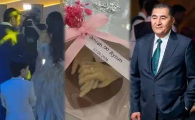 Xalq artisti oğluna nişan etdi