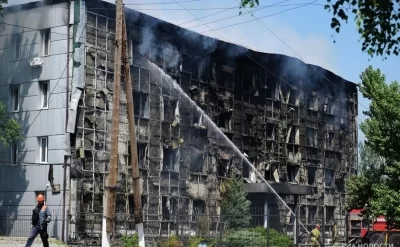 Ukrayna Luqanskda kolleci vurdu: 18 ölü, 60 yaralı