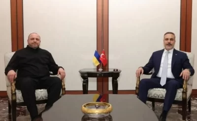Hakan Fidan Umerovla görüşdü
