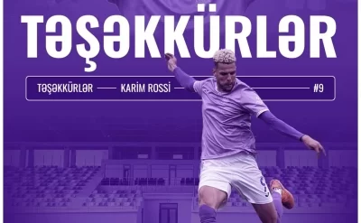 "Şamaxı" Kərim Rossi ilə vidalaşıb