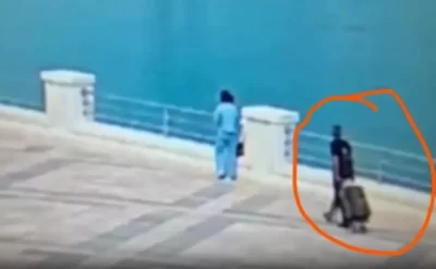 Bulvarda qadına qarşı əxlaqsızlıq edən şəxsin VİDEOSU