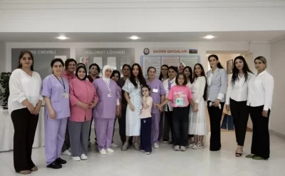 Prezidentin qızları Lənkəranda uşaq evini ziyarət etdilər - FOTO