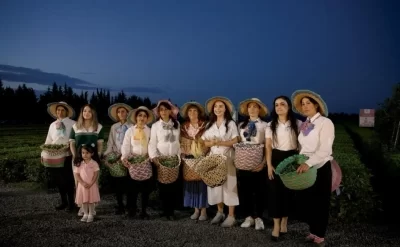 Leyla Əliyeva Lənkəranda “Yaşıl çay” fermer təsərrüfatı ilə tanış oldu