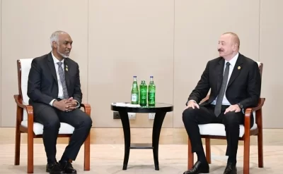 Maldiv Prezidenti Azərbaycan liderini təbrik edib