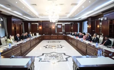Türkiyəli deputatlar Milli Məclisdə - FOTO