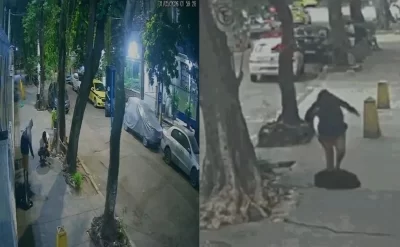 Gənc qadın kanalizasiya quyusuna DÜŞDÜ