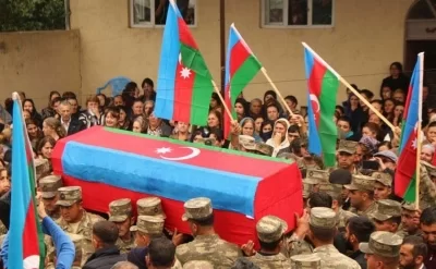 İtkin şəhidlərimiz dəfn olundu – FOTOLAR
