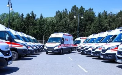Regionlara 25 yeni ambulans və reanimobil təhvil verildi