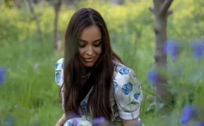 Leyla Əliyeva Nəbi Xəzrinin şeirini səsləndirdi - VİDEO