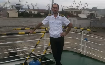 Azovda həlak olan kapitanın həyat yoldaşı DANIŞDI - VİDEO