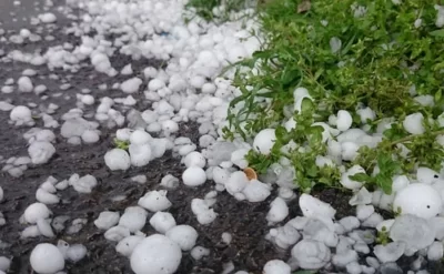 Abşeronda dolu
