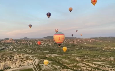 İstiqlalımıızın 108 illiyi Kapadokiyada 108 hava şarıyla anıldı
