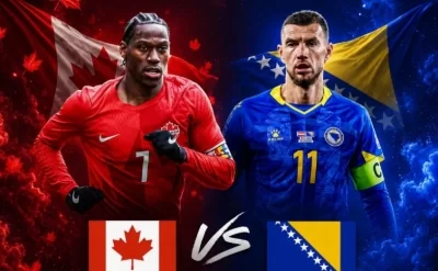 DÇ-2026: Kanada – Bosniya və Herseqovina oyunu başladı