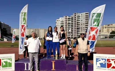 Atletika üzrə Azərbaycan çempionatına yekun vurulub
