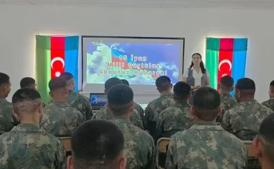 Azərbaycan Ordusunda Milli Qurtuluş Günü münasibətilə silsilə tədbirlər keçirildi - Foto