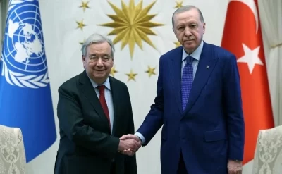 Ərdoğan Quterreşlə danışdı
