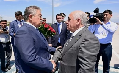 Əli Əsədov Özbəkistana işgüzar səfər edib
