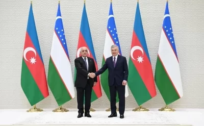 Əli Əsədov Özbəkistan Prezidenti ilə görüşdü
