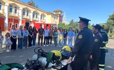 FHN-in Dövlət Yanğından Mühafizə Xidməti növbəti “açıq qapı günü” tədbiri keçirdi