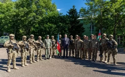 Xüsusi təyinatlılarımız "Qafqaz Qartalı - 2026" təlimində - FOTO