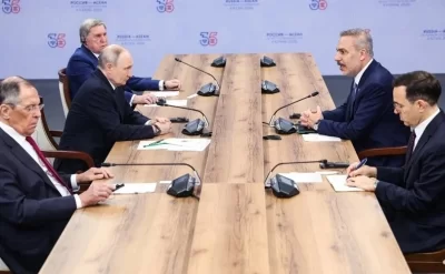 Putin Fidanla görüşüb