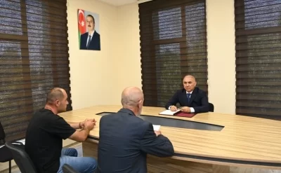 Vüqar Əhmədov Qax və Zaqatala sakinləri ilə görüşdü
