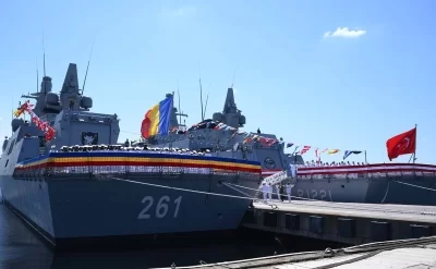 Türkiyə ilk dəfə bu ölkə üçün hərbi gəmi inşa etdi