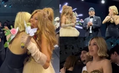 Aygün Kazımova Röyanın oğlunun məzun gecəsində