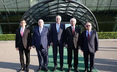 Numan Kurtulmuş Azərbaycana gəldi
