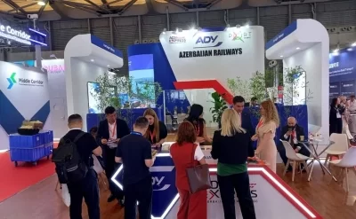 ADY Çində beynəlxalq nəqliyyat sərgisində - Foto
