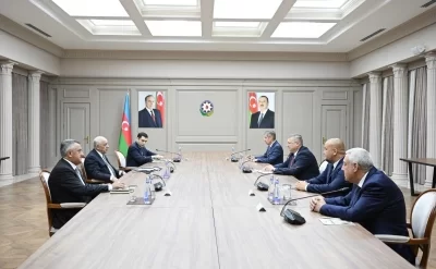 Əli Əsədov Həştərxan vilayətinin vitse-qubernatoru ilə görüşüb