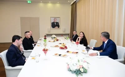 Leyla Əliyeva Vatikan Apostol Kitabxanası və Apostol Arxivinin rəhbəri ilə görüşdü